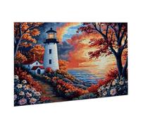Jigsaw Puzzle, 1000 Pezzi Puzzle Classici, Vista Puzzle Rilassamento Intelligence, Mpossibile Difficile Puzzles impegnativo per adulti Puzzles per Gioco Familiare, Regalo per Amore Amico Faro K0F-239