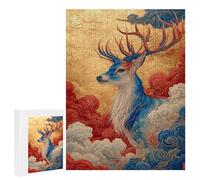 Jigsaw Puzzle, 1000Pcs Puzzle Classici, Deer God Puzzles Giochi Rilassamento e Intelligence, Puzzles per Gioco Familiare, Festa Aziendale, Idea Regalo Made per Amore e Amico, 75 x 50 cm J-592
