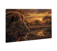 Jigsaw Puzzle, 1500 Pezzi Puzzle Classici, Animali Puzzle Rilassamento Intelligence, Mpossibile Difficile Puzzles impegnativo adulti Puzzles Gioco Familiare, Regalo Amore Amico Il Leone 2 K0F-271