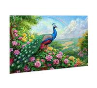 Jigsaw Puzzle, 1500 Pezzi Puzzle Classici, Arcobaleno Puzzle Rilassamento Intelligence, Mpossibile Difficile Puzzles impegnativo adulti Puzzles Gioco Familiare, Regalo Amore Amico Paone K0F-337