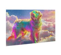 Jigsaw Puzzle, 1500 Pezzi Puzzle Classici, Cane Puzzle Rilassamento Intelligence, Mpossibile Difficile Puzzles impegnativo adulti Puzzles Gioco Familiare, Regalo Amore Amico Il Cielo Stellare K0F-144