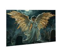 Jigsaw Puzzle, 2000 Pezzi Puzzle Classici, Angelo Puzzle Rilassamento Intelligence, Mpossibile Difficile Puzzle Impegnativo per Adulti Puzzle Gioco Familiare, Regalo per Amore Amico Luna fr0-160