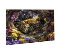 Jigsaw Puzzle, 2000 Pezzi Puzzle Classici, Tigre Puzzle Rilassamento Intelligence, Mpossibile Difficile Puzzles impegnativo per adulti Puzzles per Gioco Familiare, Regalo per Amore Amico Foresta K0F48