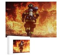 Jigsaw Puzzle, 2000Pcs Puzzle Classici, vigile del fuoco Puzzles Giochi Rilassamento e Intelligence, Puzzles per Gioco Familiare, Festa Aziendale, Idea Regalo Made per Amore e Amico, 100 x 70 cm J-691