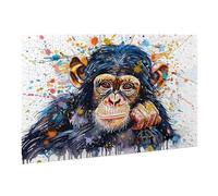 Jigsaw Puzzle, 3000 Pezzi Puzzle Classici, Animali Puzzle Rilassamento Intelligence, Mpossibile Difficile Puzzles impegnativo adulti Puzzles Gioco Familiare, Regalo Amore Amico Scimmia K0F-206