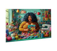 Jigsaw Puzzle, 3000 Pezzi Puzzle Classici, Donna Grassa Puzzle Rilassamento Intelligence, Mpossibile Difficile Puzzle Impegnativo per Adulti Puzzle Gioco Familiare, Regalo per Amore Amico fr0-481
