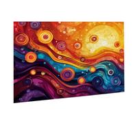 Jigsaw Puzzle,3000 Pezzi Puzzle Classici,Il Cielo Stellare Puzzle Rilassamento Intelligence,Mpossibile Difficile Puzzles impegnativo adulti Puzzles Gioco Familiare,Regalo Amore Amico Arancione K0F-362