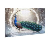 Jigsaw Puzzle, 3000 Pezzi Puzzle Classici, Il Sogno Puzzle Rilassamento Intelligence, Mpossibile Difficile Puzzle Impegnativo per Adulti Puzzle Gioco Familiare, Regalo per Amore Amico Paone fr0-613