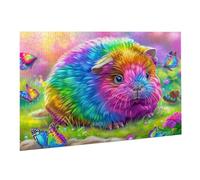Jigsaw Puzzle,3000 Pezzi Puzzle Classici,Porcellino D'India Puzzle Rilassamento Intelligence,Mpossibile Difficile Puzzles impegnativo adulti Puzzles Gioco Familiare,Regalo Amore Amico Animali K0F-870