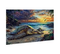 Jigsaw Puzzle, 3000 Pezzi Puzzle Classici, Tartarughe Marine Puzzle Rilassamento Intelligence, Mpossibile Difficile Puzzle Impegnativo per Adulti Puzzle Gioco Familiare, Regalo Amore Spiaggia fr0-1065