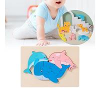 Jigsaw Puzzle 3D Brain Game Giocattoli di Apprendimento per Il Coordinamento