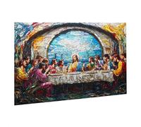 Jigsaw Puzzle, 4000 Pezzi Puzzle Classici, L'Ultima CenaPuzzle Rilassamento Intelligence, Mpossibile Difficile Puzzle Impegnativo per Adulti Puzzle Gioco Familiare, Regalo per Amore Amico fr0-48