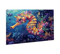 Jigsaw Puzzle, 4000 Pezzi Puzzle Classici, Mare Puzzle Rilassamento Intelligence, Mpossibile Difficile Puzzle Impegnativo per Adulti Puzzle Gioco Familiare, Regalo per Amore Cavallo Di Mare fr0-736