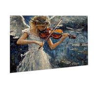 Jigsaw Puzzle, 6000 Pezzi Puzzle Classici, Angelo Puzzle Rilassamento Intelligence, Mpossibile Difficile Puzzle Impegnativo per Adulti Puzzle Gioco Familiare, Regalo per Amore Amico Violino fr0-137