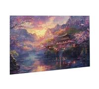 Jigsaw Puzzle, 6000 Pezzi Puzzle Classici, Costruzione Puzzle Rilassamento Intelligence, Mpossibile Difficile Puzzles impegnativo adulti Puzzles Gioco Familiare, Regalo Amore Amico Lago K0F-404