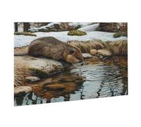 Jigsaw Puzzle,6000 Pezzi Puzzle Classici,Fiume Beaver Puzzle Rilassamento Intelligence,Mpossibile Difficile Puzzles impegnativo adulti Puzzles Gioco Familiare,Regalo Amico Consegnare Cinque K0F-199