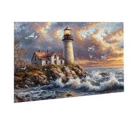 Jigsaw Puzzle, 6000 Pezzi Puzzle Classici, Gabbiano Puzzle Rilassamento Intelligence, Mpossibile Difficile Puzzle Impegnativo per Adulti Puzzle Gioco Familiare, Regalo per Amore Amico Faro fr0-919