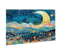 Jigsaw Puzzle, 6000 Pezzi Puzzle Classici, Il Cielo Stellare Puzzle Rilassamento Intelligence, Mpossibile Difficile Puzzles impegnativo adulti Puzzles Gioco Familiare, Regalo Amore Amico Luna K0F-797