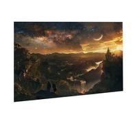 Jigsaw Puzzle, 6000 Pezzi Puzzle Classici, Montagna Puzzle Rilassamento Intelligence, Mpossibile Difficile Puzzle Impegnativo per Adulti Puzzle Gioco Familiare, Regalo per Amore Amico Tramonto fr0-600