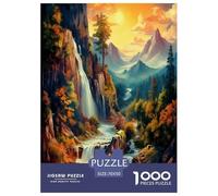 Jigsaw Puzzle Cascata Tropicalee Colore Stampa Di Qualit Idea Regalo Per Bambini Natura Di Artework 1000 Pezzi Artee Divertimento Per Adulti 70x50cm/1000pcs