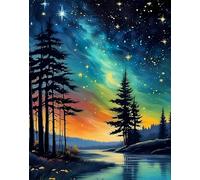 Jigsaw Puzzle da 1000 pezzi, per adulti, luce polare da sogno, paesaggio naturale, per adulti, 1000 pezzi, puzzle classici impossible come regalo e decorazione (70 x 50 cm)