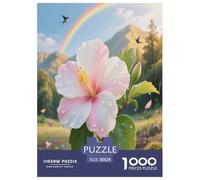 Jigsaw Puzzle Fiore di rosa di Sharon Colore Jigsaw Family Game Idea Regalo Per Bambini Arbusto Per Gioco Familiare 1000 Pezzi Regalo Per Amore E Amico 38x26cm/1000pcs