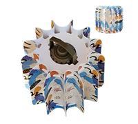 Jigsaw Puzzle Lampshade, Pendente Light Fixture Shade, Decorative Waterproof Cover, Assembly Lighting Part for Balcony, Camping, and Picnic Lighting Setup, Multicolor
