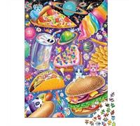Jigsaw Puzzle Per Adulti E Bambini 1000 Pezzi Arcobaleno Food Fantasy Puzzle 70x50cm/1000pcs Regali Puzzle Giochi Giocattolo Antistress DIY