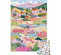 Jigsaw Puzzle Per Adulti E Bambini 1000 Pezzi Arte del paesaggio floreale Puzzle 70x50cm/1000pcs Regali Puzzle Giochi Giocattolo Antistress DIY