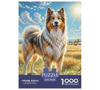 Jigsaw Puzzle Per Adulti E Bambini 1000 Pezzi Cane pastore dell'Asia centrale Puzzle 70x50cm/1000pcs Decompressione E Regalo Puzzle Giochi Per Famiglia DIY