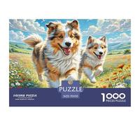 Jigsaw Puzzle Per Adulti E Bambini 1000 Pezzi Cane pastore dell'Asia centrale Puzzle 70x50cm/1000pcs Decompressione E Regalo Puzzle Giochi Per Famiglia DIY