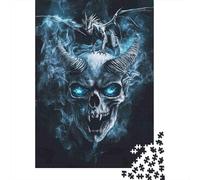 Jigsaw Puzzle Per Adulti E Bambini 1000 Pezzi Demone Cranio Dragone Puzzle 52x38cm/1000pcs Regali Puzzle Giochi Per Famiglia DIY