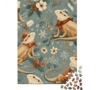 Jigsaw Puzzle Per Adulti E Bambini 1000 Pezzi Dragone barbato Puzzle 70x50cm/1000pcs Decompressione E Regalo Puzzle Giochi Per Famiglia DIY