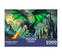 Jigsaw Puzzle Per Adulti E Bambini 1000 Pezzi Dragone Puzzle 38x26cm/1000pcs Decompressione E Regalo Puzzle Giochi Giogattotolo Antistress Autodboard