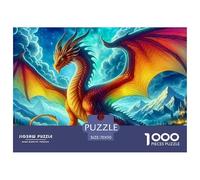 Jigsaw Puzzle Per Adulti E Bambini 1000 Pezzi Dragone Puzzle 70x50cm/1000pcs Decompressione E Regalo Puzzle Giochi Per Famiglia Autodboard