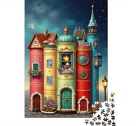 Jigsaw Puzzle Per Adulti E Bambini 1000 Pezzi Fantasy Villaggi Puzzle 38x26cm/1000pcs Decompressione E Regalo Puzzle Giochi Per Famiglia DIY
