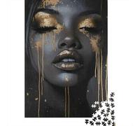 Jigsaw Puzzle Per Adulti E Bambini 1000 Pezzi Lacrime d'oro donna Puzzle 70x50cm/1000pcs Regali Puzzle Giochi Per Famiglia DIY