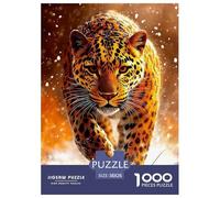 Jigsaw Puzzle Per Adulti E Bambini 1000 Pezzi leopardo ghepardo Puzzle 38x26cm/1000pcs Decompressione E Regalo animale Puzzle Giochi Per Famiglia DIY