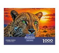 Jigsaw Puzzle Per Adulti E Bambini 1000 Pezzi Leopardo Puzzle 70x50cm/1000pcs Decompressione E Regalo Puzzle Giochi Giogattotolo Antistress DIY