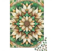 Jigsaw Puzzle Per Adulti E Bambini 1000 Pezzi Mandala Fiore Arte Puzzle 70x50cm/1000pcs Regali Puzzle Giochi Per Famiglia Cardboard