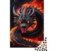 Jigsaw Puzzle Per Adulti E Bambini 1000 Pezzi Mitico Dragone Fuoco Puzzle 70x50cm/1000pcs Decompressione E Regalo Puzzle Giochi Giocattolo Antistress DIY