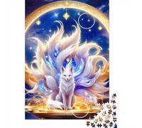 Jigsaw Puzzle Per Adulti E Bambini 1000 Pezzi Mitico spirito Fox Puzzle 70x50cm/1000pcs Regali Puzzle Giochi Giocattolo Antistress DIY