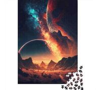 Jigsaw Puzzle Per Adulti E Bambini 1000 Pezzi Paesaggio del pianeta cosmico Puzzle 70x50cm/1000pcs Decompressione E Regalo Puzzle Giochi Per Famiglia DIY
