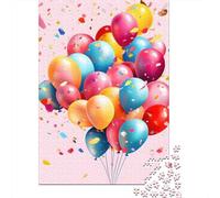 Jigsaw Puzzle Per Adulti E Bambini 1000 Pezzi Palloni di compleanno Puzzle 70x50cm/1000pcs Decompressione E Regalo Puzzle Giochi Per Famiglia Cardboard