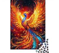 Jigsaw Puzzle Per Adulti E Bambini 1000 Pezzi Phoenix Fuoco Uccello Puzzle 70x50cm/1000pcs Decompressione E Regalo Puzzle Giochi Per Famiglia Cardboard