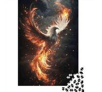 Jigsaw Puzzle Per Adulti E Bambini 1000 Pezzi Phoenix Fuoco Uccello Puzzle 70x50cm/1000pcs Regali Puzzle Giochi Giocattolo Antistress Cardboard