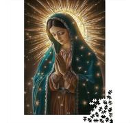 Jigsaw Puzzle Per Adulti E Bambini 1000 Pezzi Preghiera della Vergine Maria Puzzle 70x50cm/1000pcs Regali Puzzle Giochi Giocattolo Antistress Cardboard