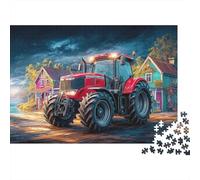 Jigsaw Puzzle Per Adulti E Bambini 1000 Pezzi Scena del trattore rurale Puzzle 70x50cm/1000pcs Decompressione E Regalo Arte Fantasy Digitale Style Puzzle Giochi Per Famiglia Cardboard