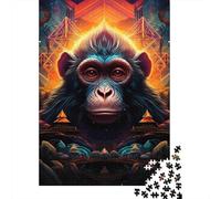 Jigsaw Puzzle Per Adulti E Bambini 1000 Pezzi Visione della scimmia mistica Puzzle 38x26cm/1000pcs Decompressione E Regalo Puzzle Giochi Giocattolo Antistress DIY