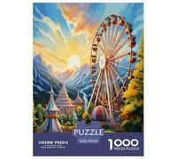 Jigsaw Puzzle Ruota panoramica Divertimento Colore Jigsaw Family Game Idea Regalo Per Bambini Per Gioco Familiare 1000 Pezzi Regalo Per Amore E Amico 70x50cm/1000pcs